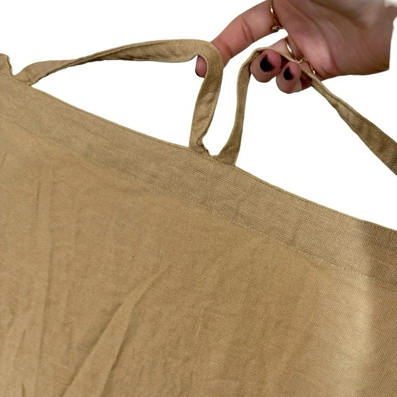 Pottery Barn Linen Cotton Unlined Tab Top 54 x 96” Single Curtain Panel - Picture 2 of 6